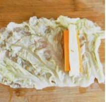 清淡白菜豆腐卷