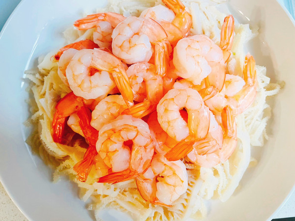 鲜汁大虾牛百叶