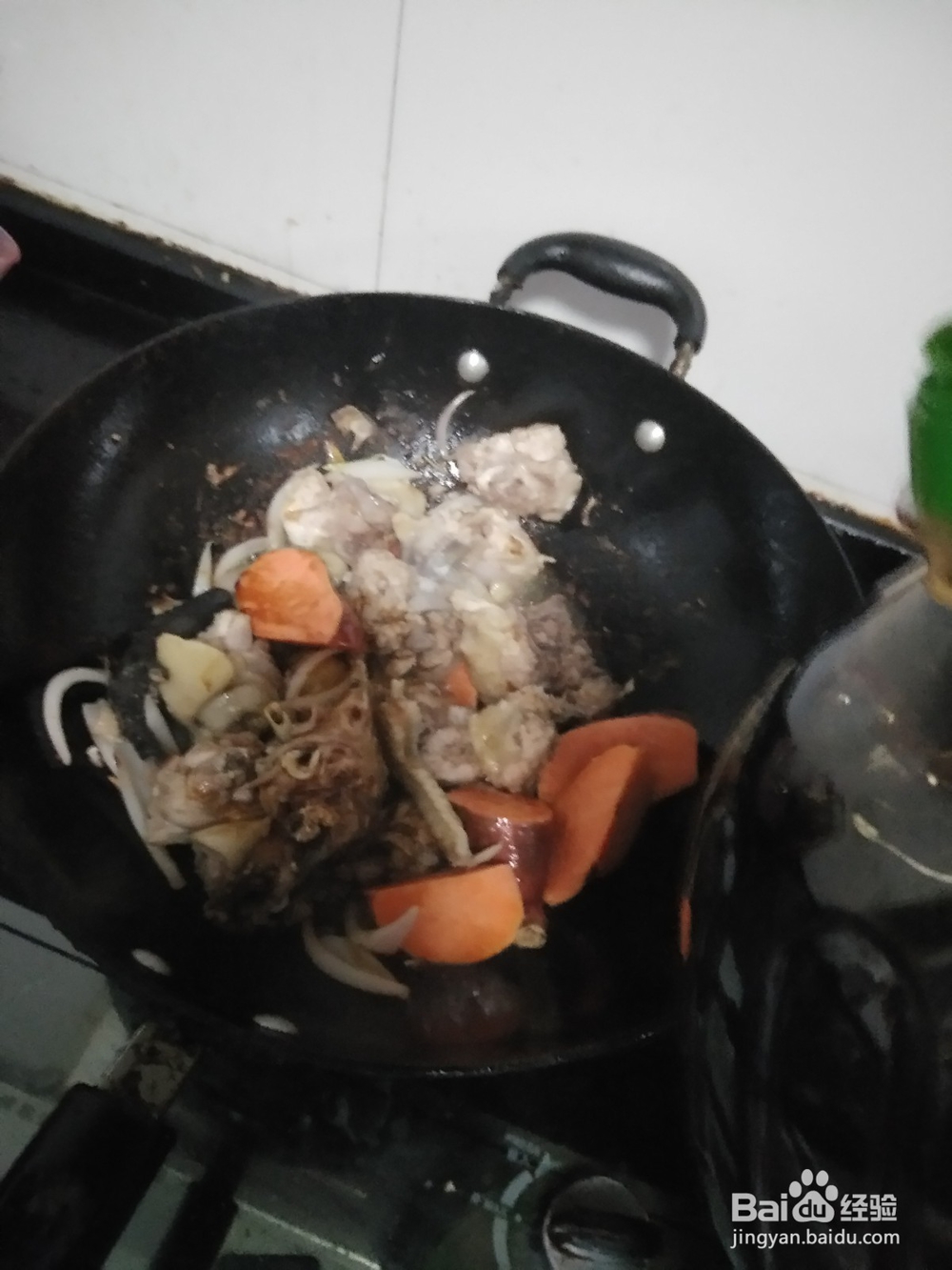 红薯炖仔鸡块