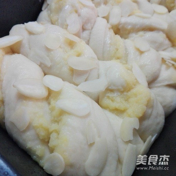 绿豆沙吐司的做法