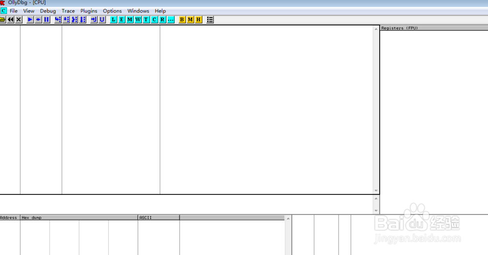 如何用ollydbg打开应用程序