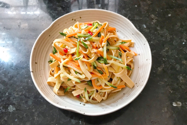 夏日清爽凉拌三丝