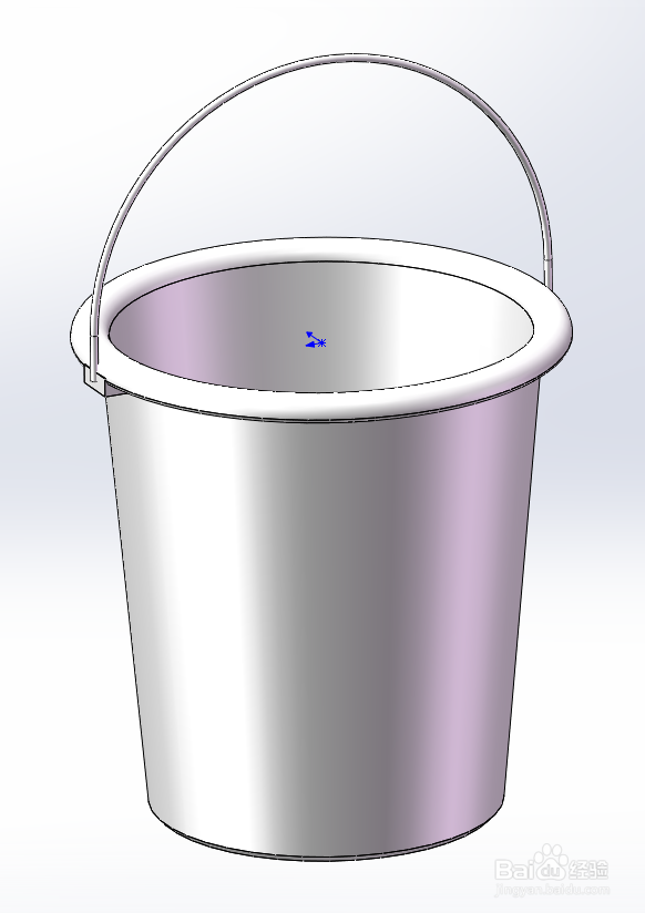 SolidWorks如何画水桶