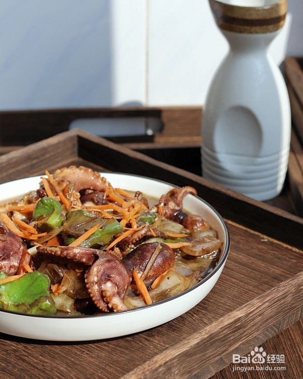 酱爆八爪鱼的做法