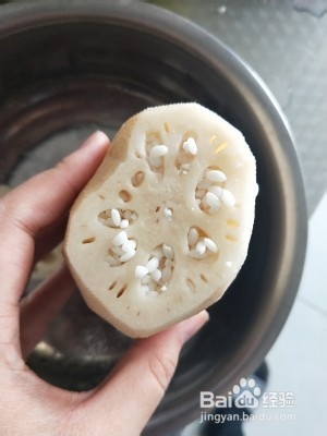 食补佳品红糖糯米藕的做法