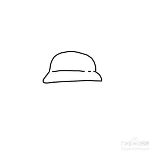 酷酷的女孩的简笔画