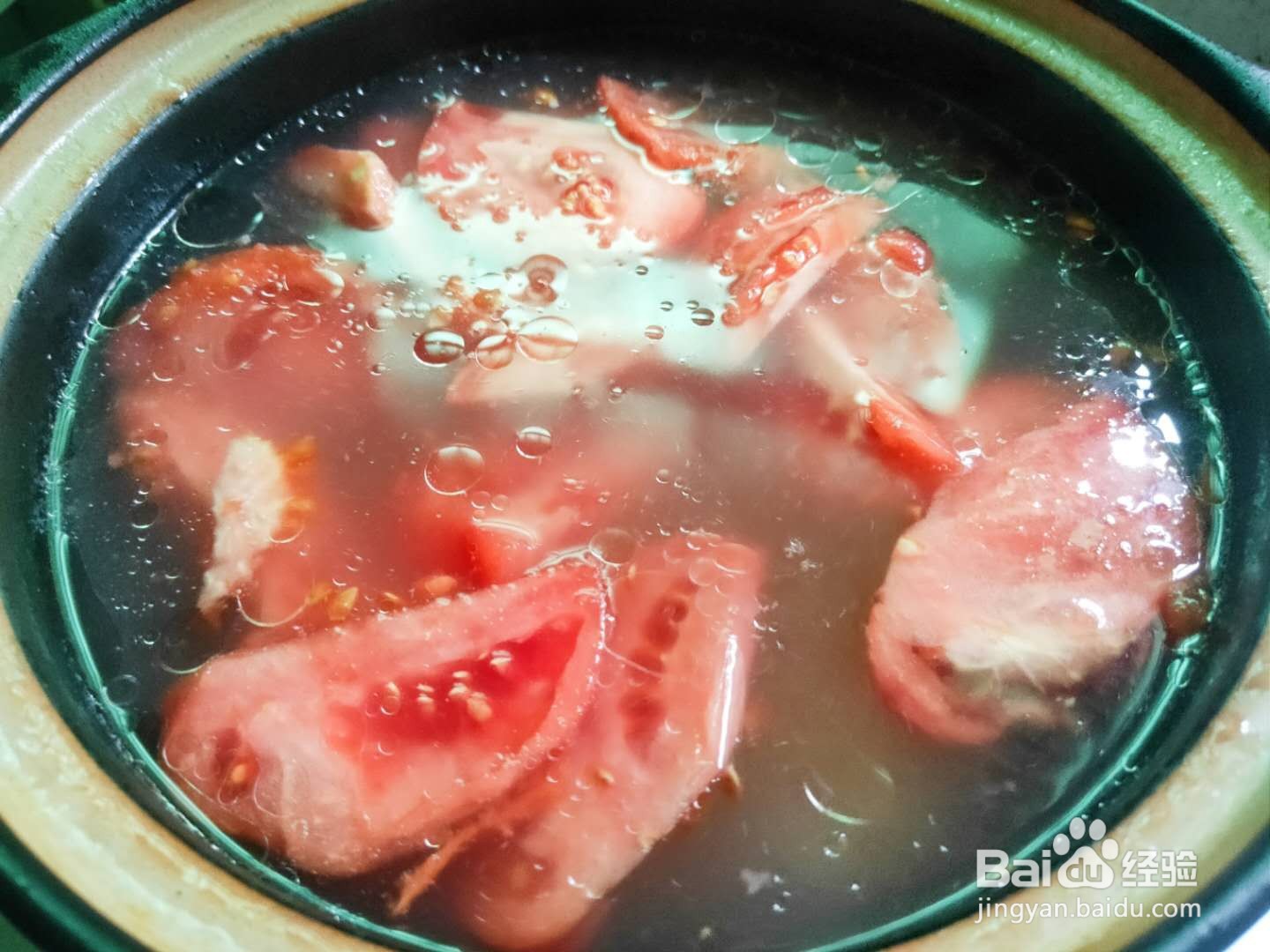 番茄土豆裙带菜煲---初冬怎么吃