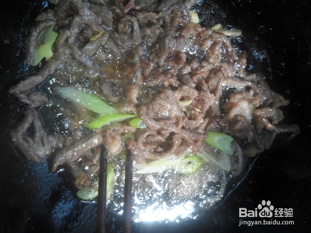牛肉爆炒黄瓜丝