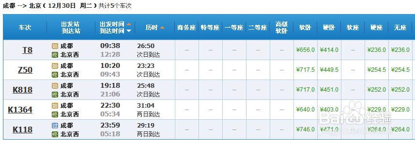 火车票怎么查询余票 火车票怎么查询票价