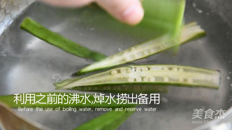 豆腐秋葵的完美结合