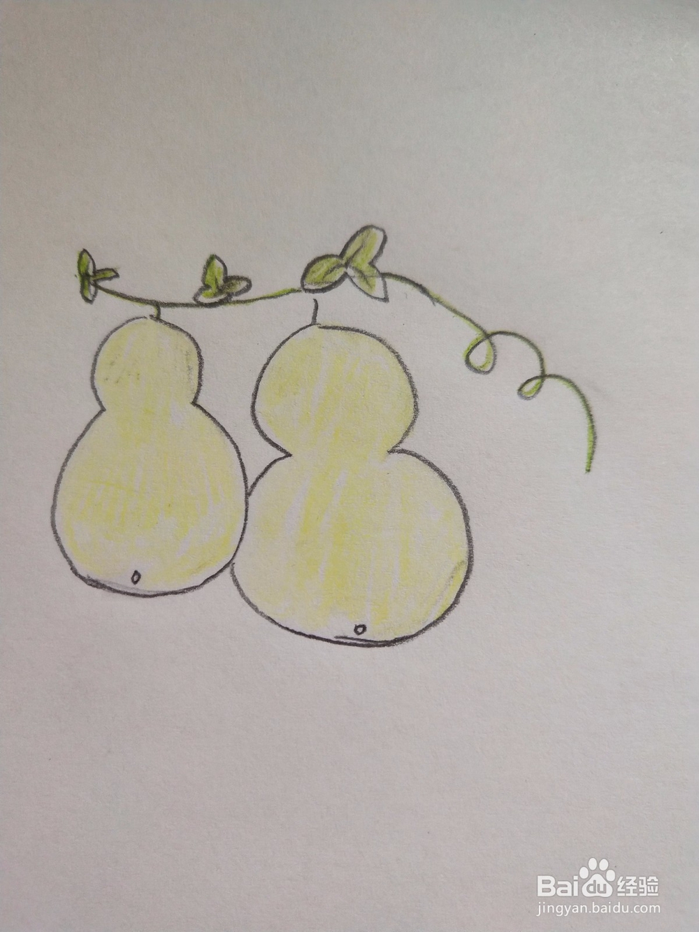 葫芦简笔画怎么画