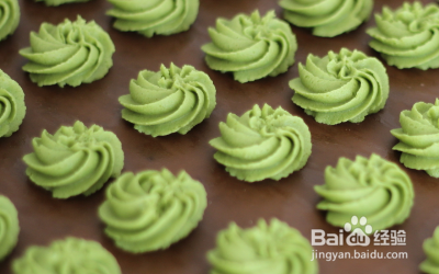 抹茶曲奇饼干怎么做？
