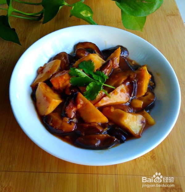 家常蚝油冬笋香菇