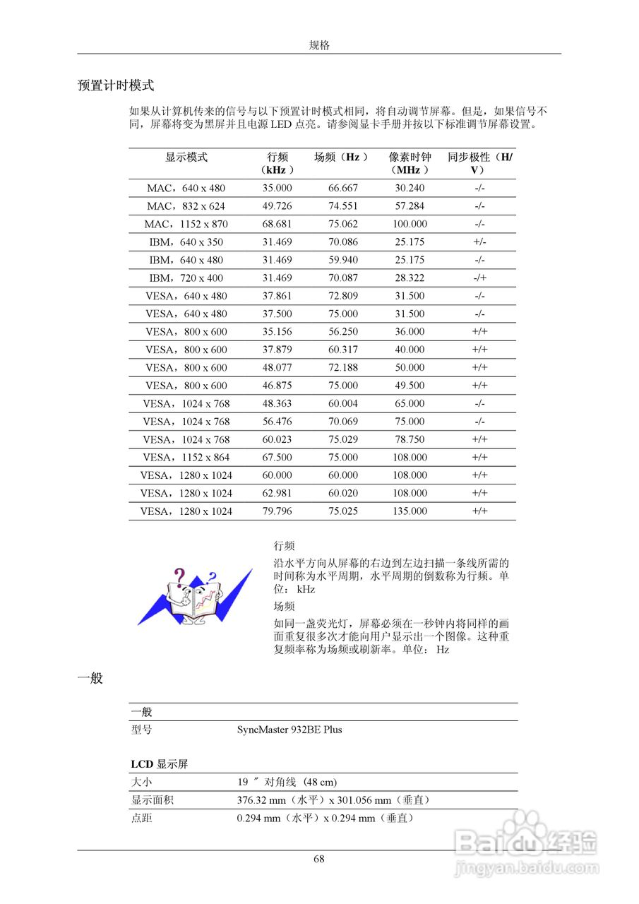 三星932BEPLUS液晶显示器使用说明书:[7]