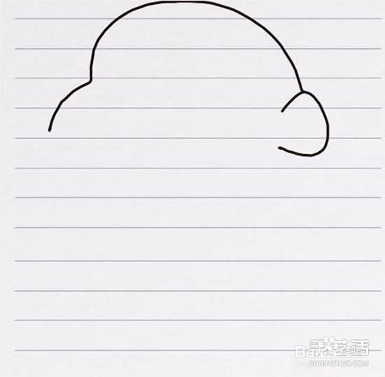 蜡笔小新简笔画