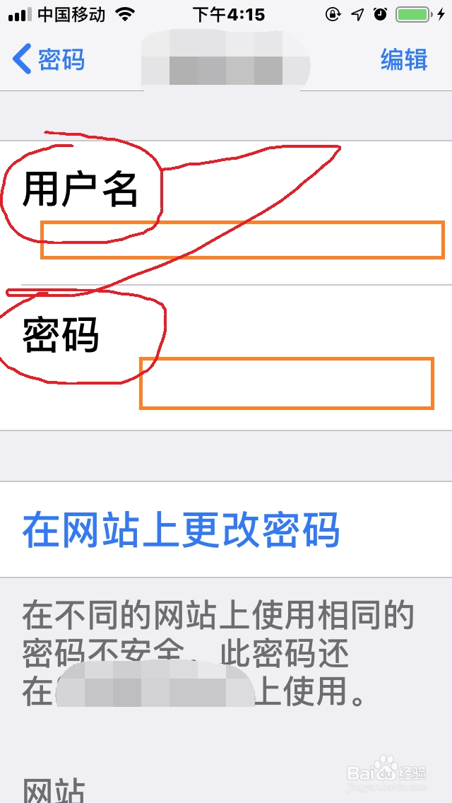 苹果手机查看、设置网站与应用密码详细教程