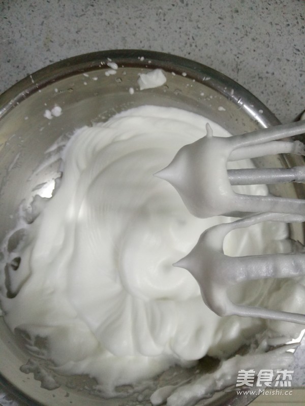 黑芝麻味蒸蛋糕