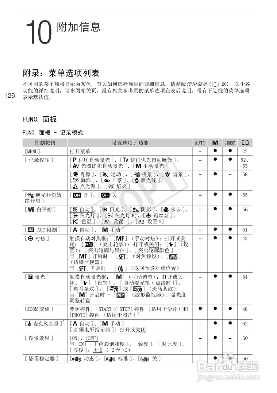 佳能HF-G10数码摄像机使用说明书:[13]