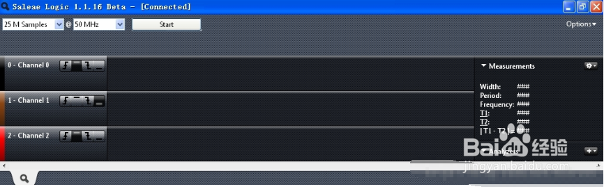 saleae logic使用教程