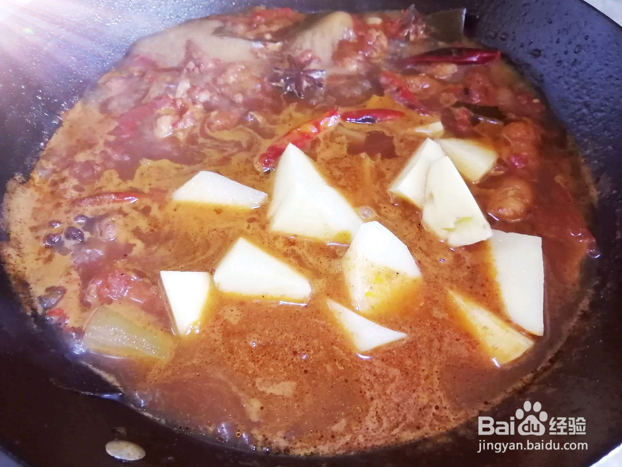 家庭版大盘鸡的做法