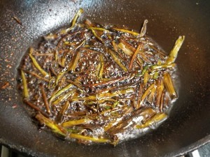 香辣榨菜肉丝面