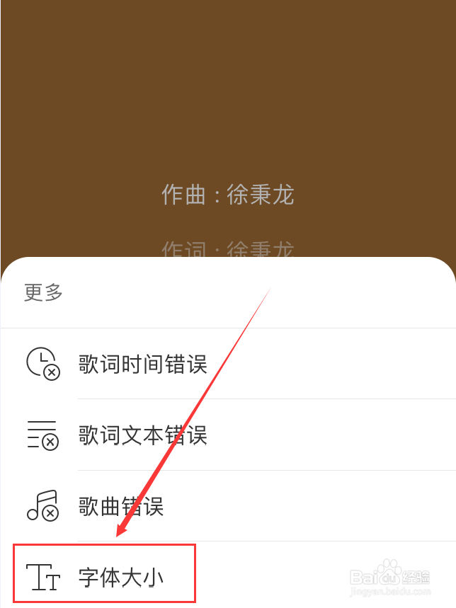 网易云音乐应用怎么设置歌词字体大小
