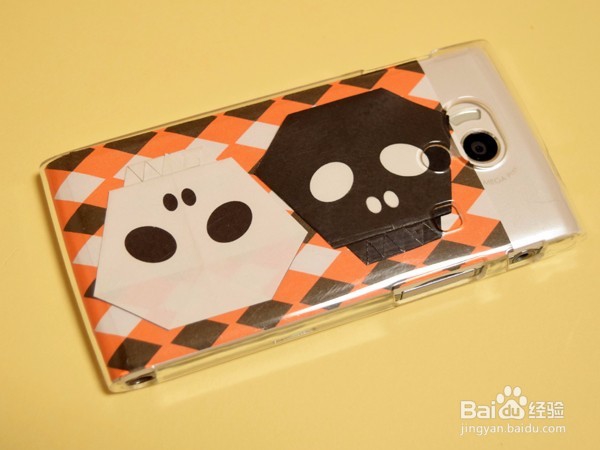 简单折纸 万圣节 骷髅头