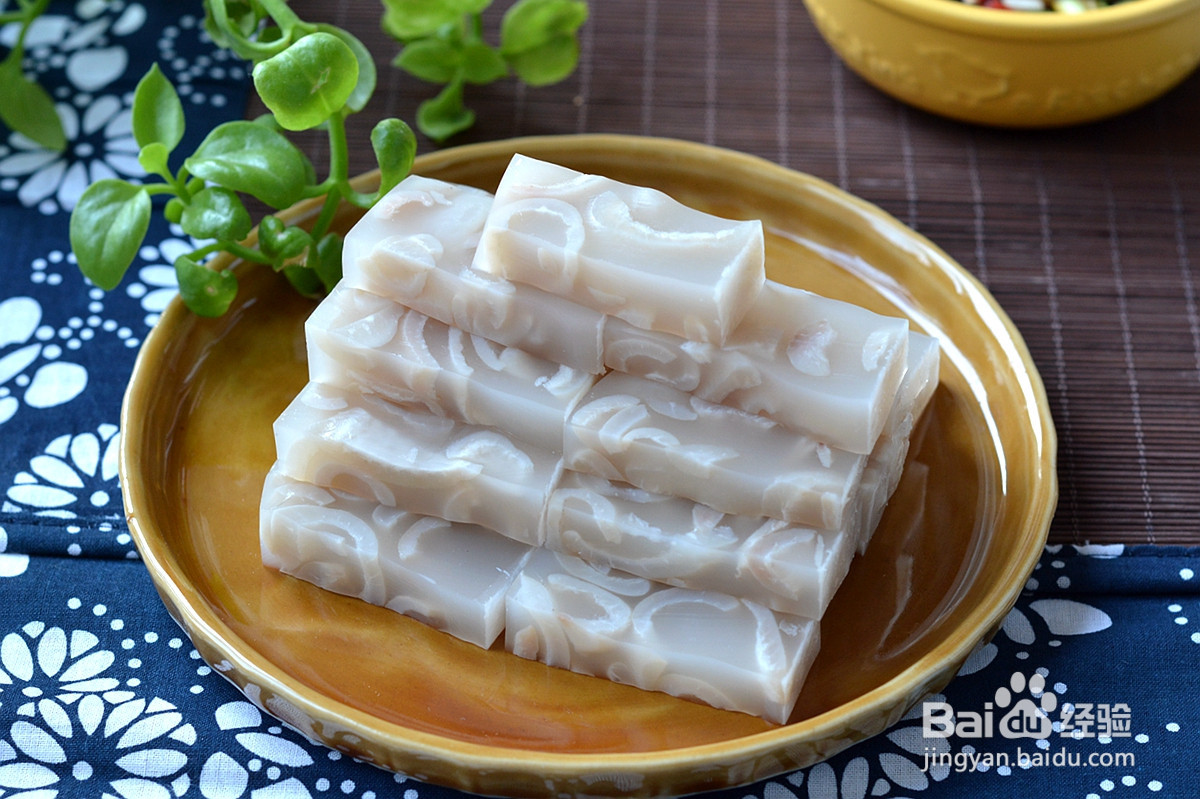 水晶肉皮冻的做法