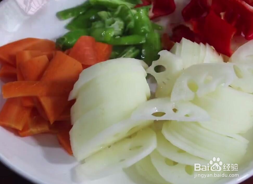 凉拌三鲜的做法