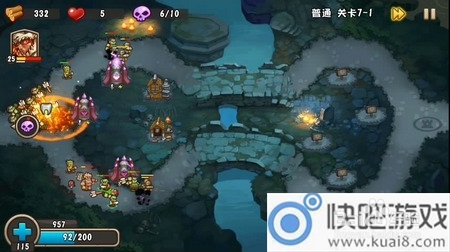 城堡突袭2第7-1关三星通关攻略