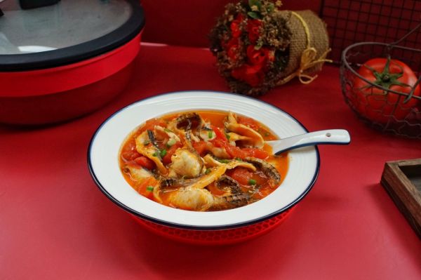 开胃营养补脑番茄鱼片