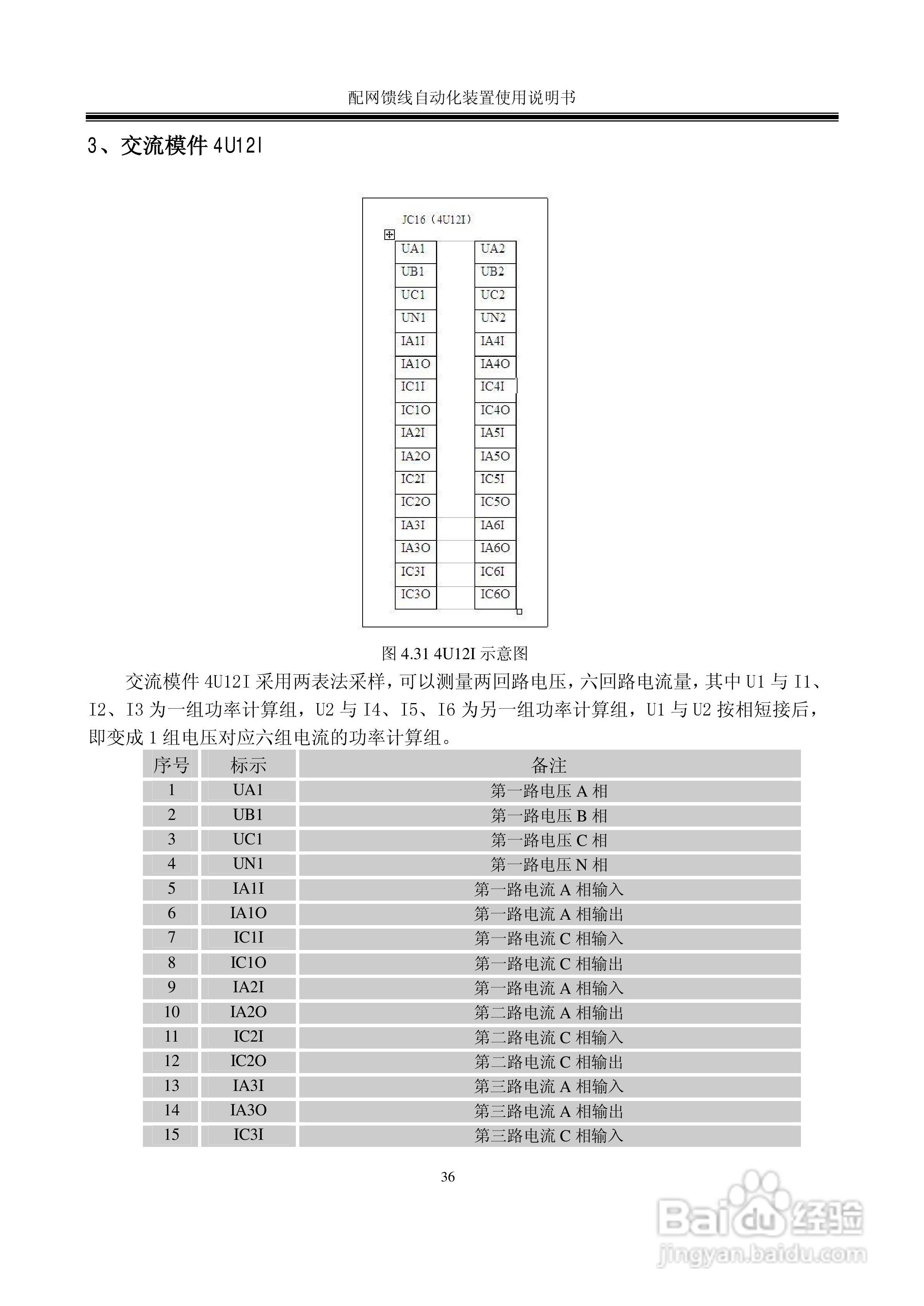 ZXDQ 配网馈线自动化装置使用说明书:[4]