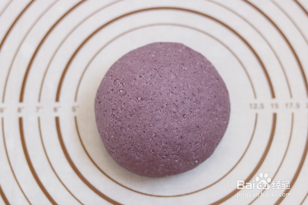 奶香紫米小馒头
