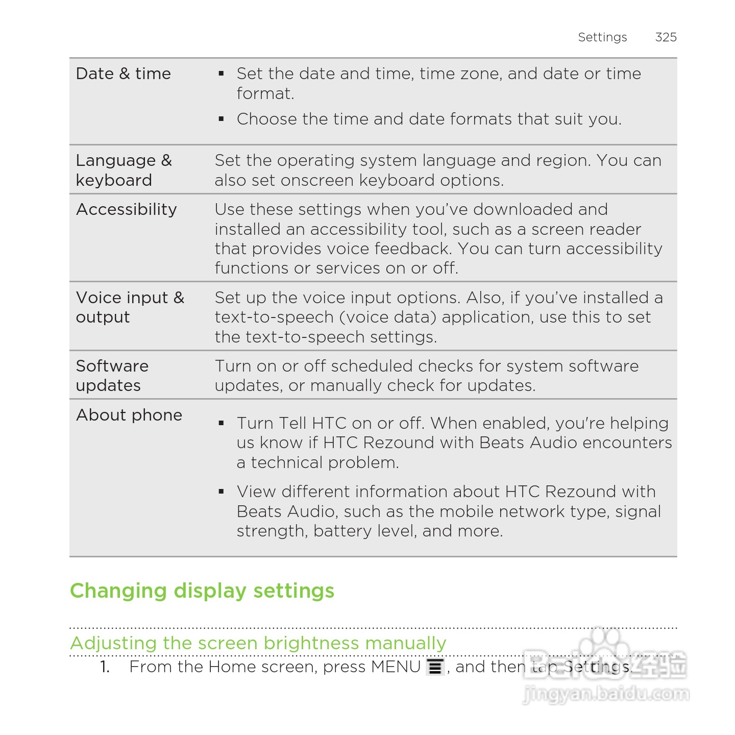 多普达HTC Rezound手机说明书:[33]