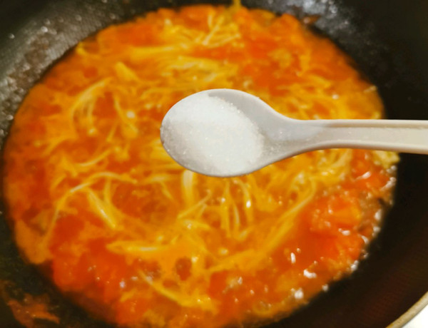 金针菇番茄浓汤