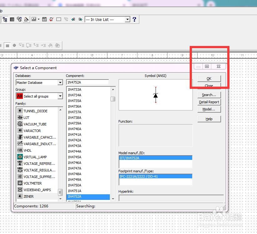 如何使用Multisim绘制1N4752A二极管？