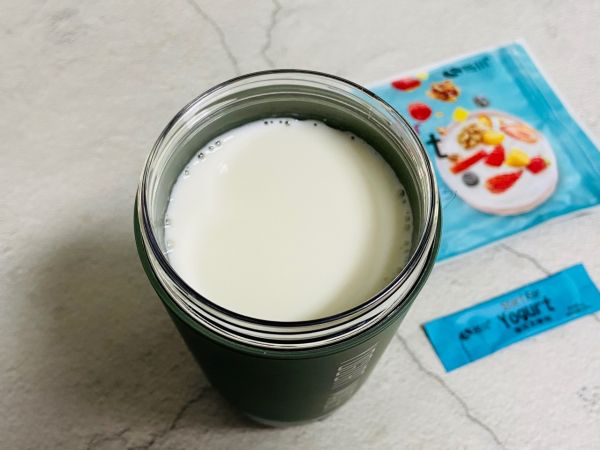 自制低脂水果燕麦酸奶