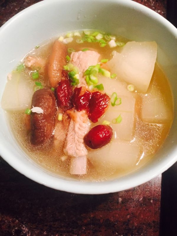 冬瓜香菇排骨汤