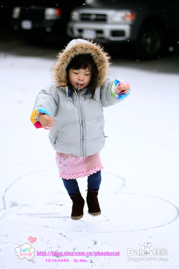 温哥华：雪中作画(组图)