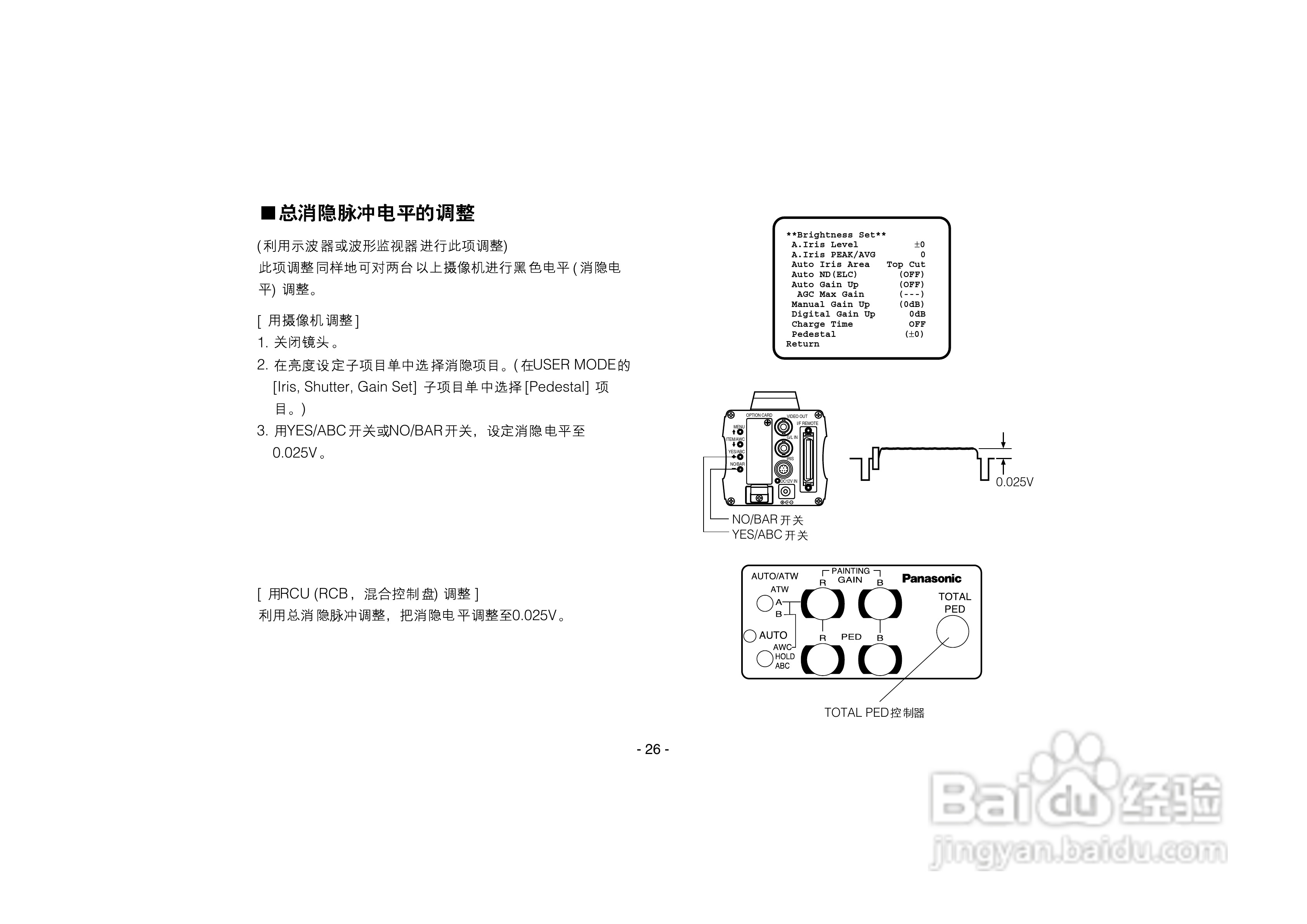 松下AW-E750数码摄像机说明书:[3]