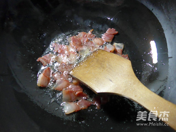 蒜薹腊肉炒雷笋