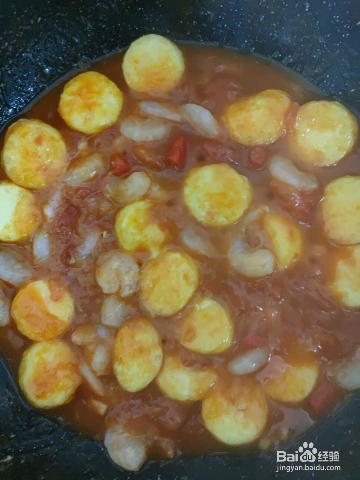 茄汁日本豆腐的做法