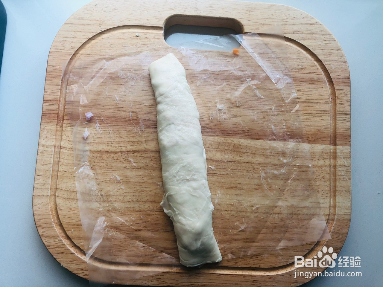 烤箱版花环手抓饼的做法