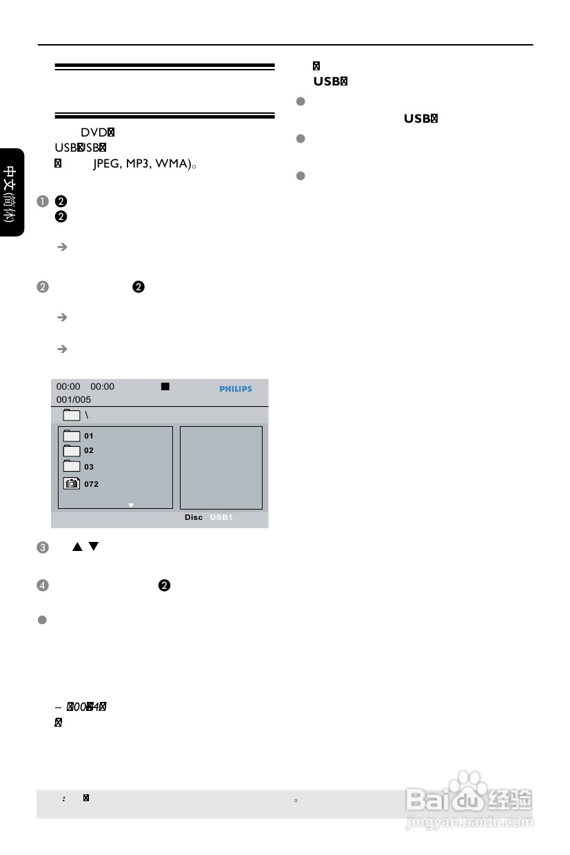 飞利浦DVP3156/93 DVD播放机使用说明书:[2]