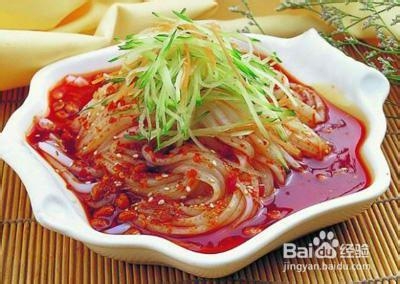 子长凉粉的做法