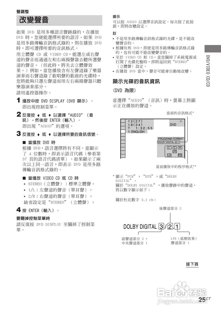 索尼CMT-M90DVD迷你组合音响使用说明书:[2]
