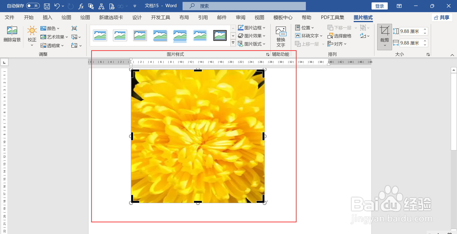 word中图片裁剪后不保留隐藏