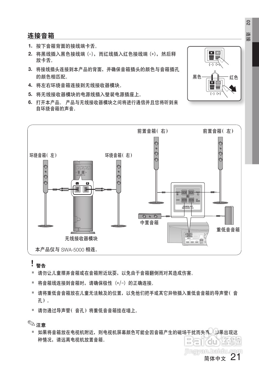 三星HT-C7500W家庭影院使用说明书:[2]
