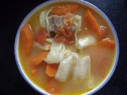 怎样自制花胶龙骨番茄汤