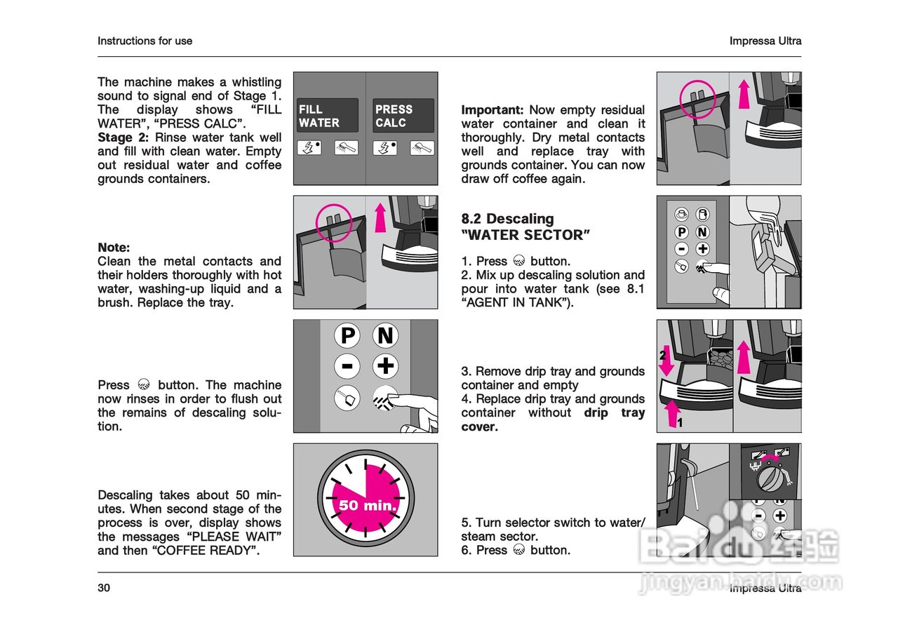 JURA IMPRESSA ULTRA 咖啡机使用手册:[2]